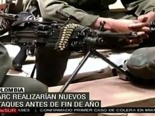 FARC anuncian golpes contra el Ejército antes de fin de año