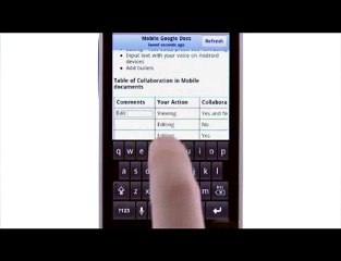 Google Docs Tam Destekle iPhone, iPod Touch ve Android Cihazlarında Kullanılabilir