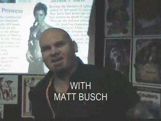Matt Busch ( Star Wars artist ) with Toxic-Pop at Detroit Fa