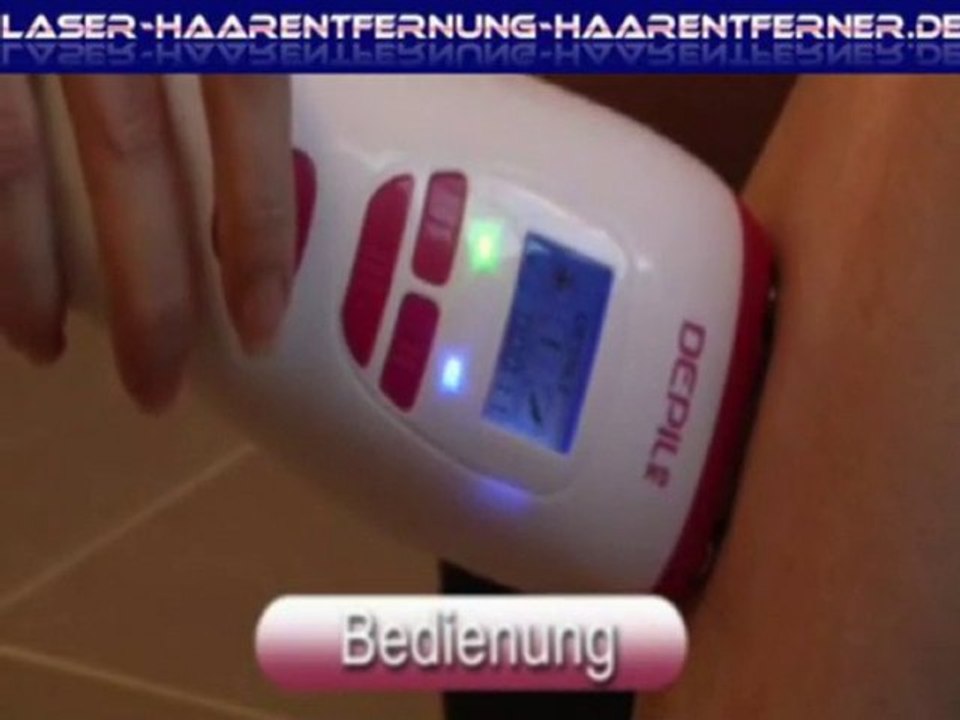 Depil pro IPL + DVD + Schutzbrille-dauerhafte Haarentfernung