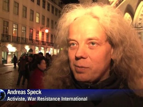 OTAN: manifestations spectaculaires à la veille du sommet