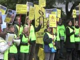 Manifestation Amnesty Belgium — Ambassade Kenya nov 201