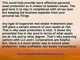 Asset Protection for Real Estate Investors