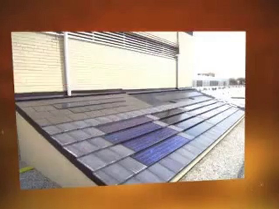 Solar Roof Tiles - Easily Installed Solar Roof Tiles