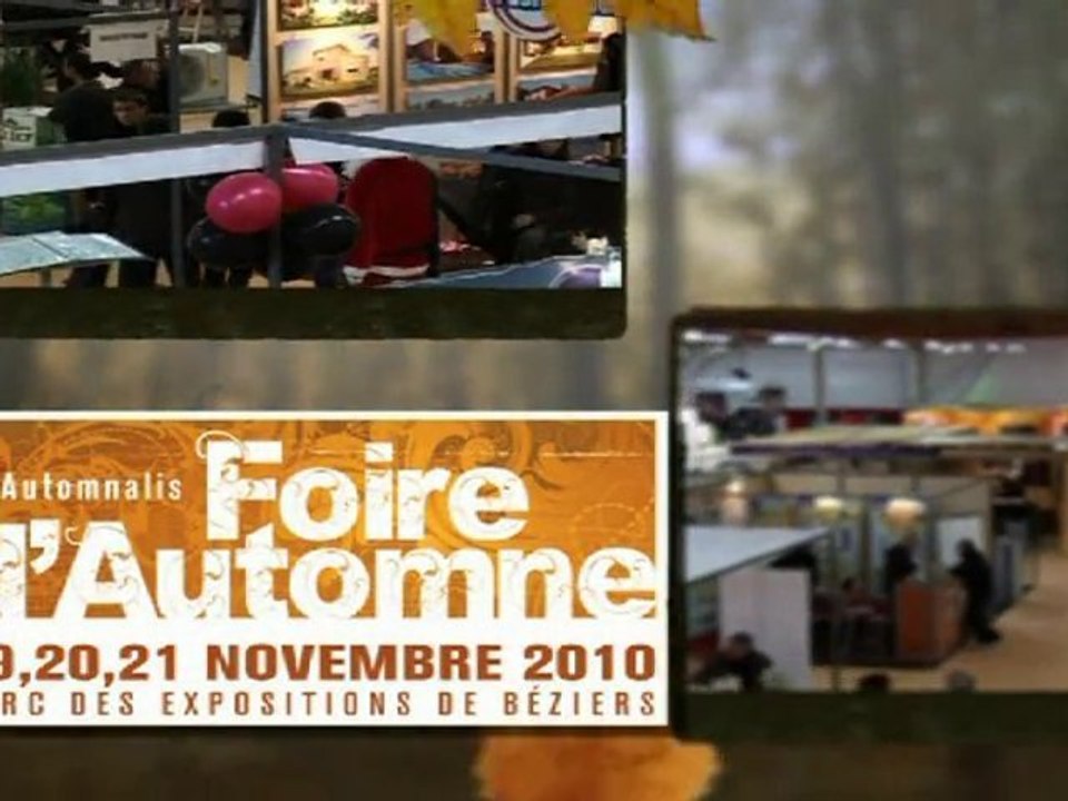 LES EXPOSANTS DE LA FOIRE D'AUTOMNE DE BEZIERS