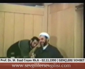 Prof. Dr. Mahmut Esad Coşan - Gençlere Sohbet.