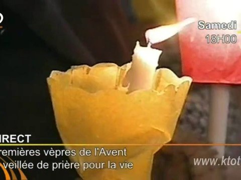 Vêpres de l'Avent et veillée de prière pour la vie