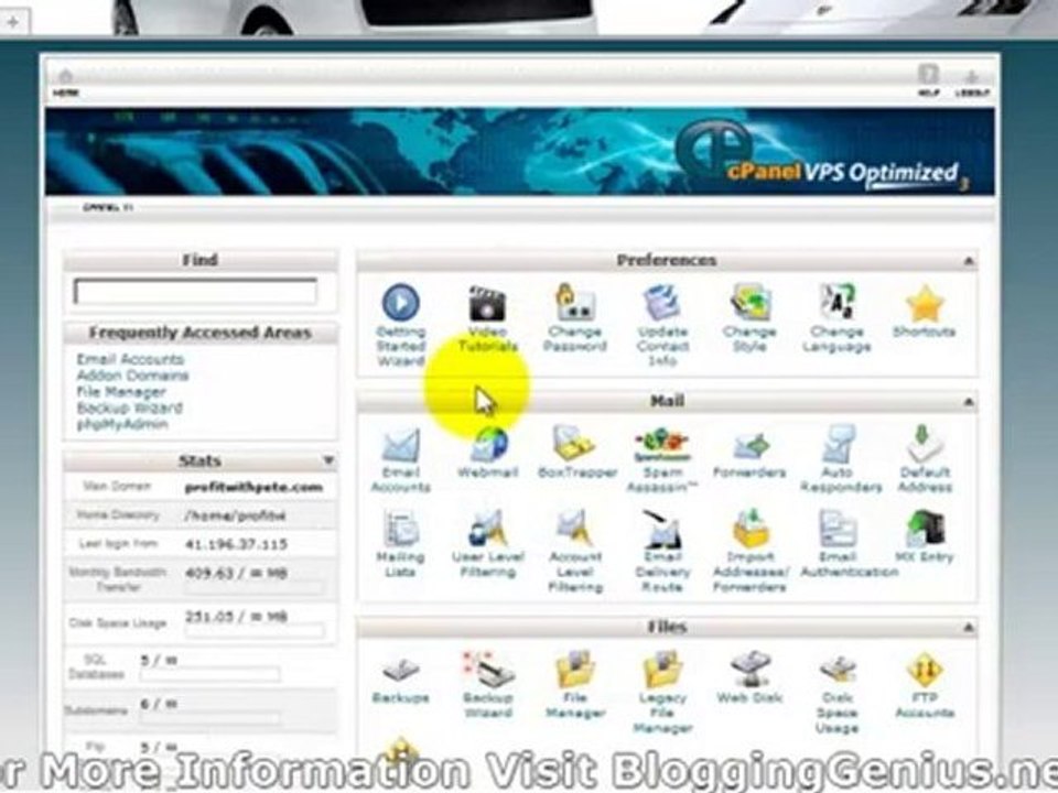 Wordpress Tutorials-Adding Your Domain To Hosting