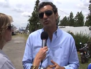 El Ministr. Int. Florencio Randazzo junto al TC en La Plata