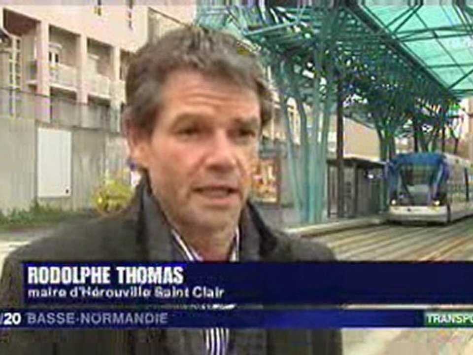 Gardons un tram à Caen (Journal 19/20 France 3)