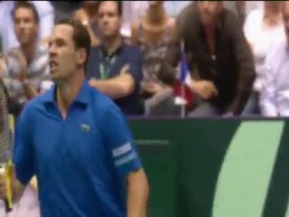 France vs Argentine, Coupe Davis, Lyon, Septembre 2010