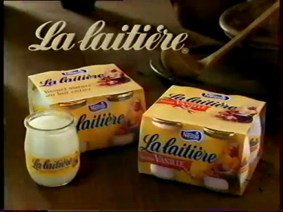 Publicité La Laitiére Néstlé 1998