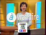 Bande Annonce De L'emission à Vrai Dire Mars 1997 TF1