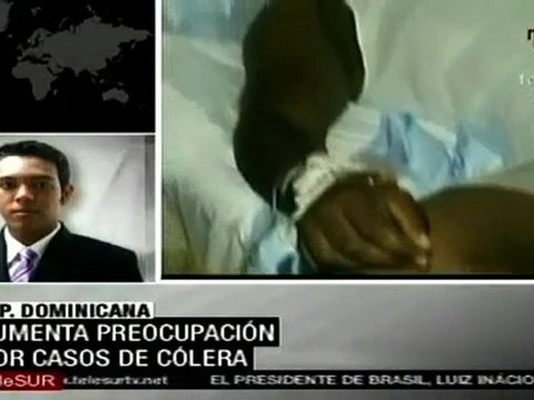 Confirman dos casos de cólera en República Dominicana