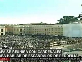 Papa hablará con cardenales sobre escándalos de pederastia