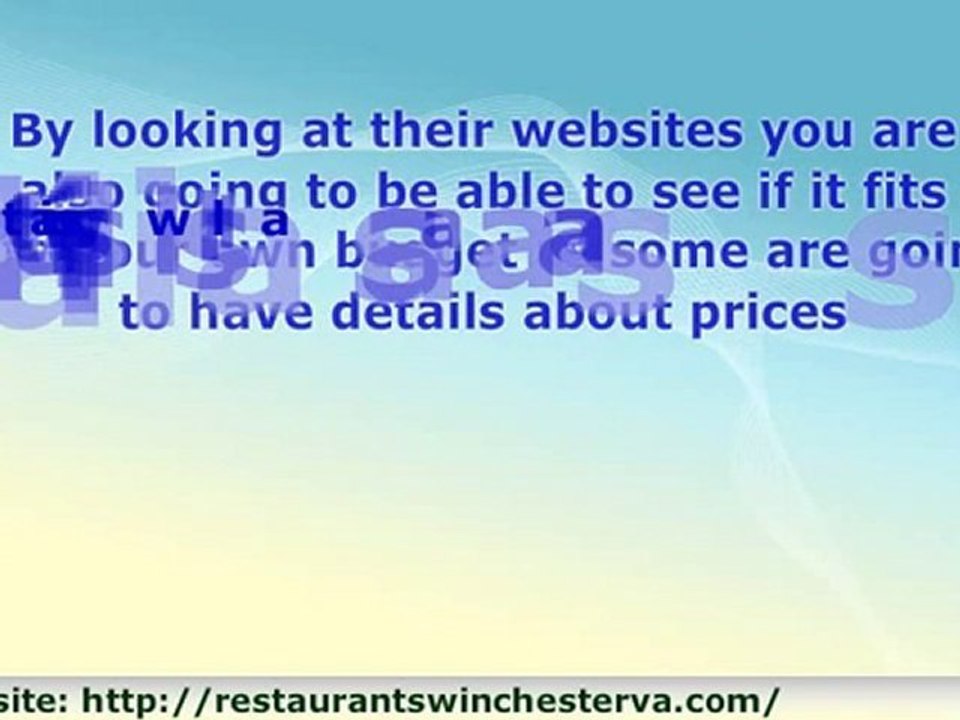 Restaraunts In Winchester VA