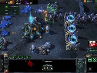 Adel vs TuZer 1/3 - Starcraft 2 - Quart eOSL Winter '10