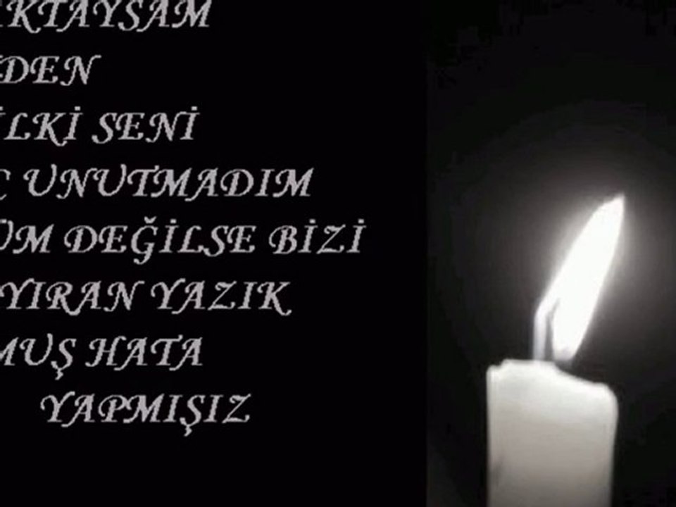 seni çok ama çok sevmiştim....