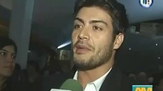 REPORTAJE DE HECHOS AM A NOVELA  JUNTOS Y ANDRES PALACIOS