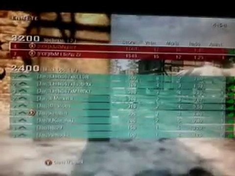 match a morts par équipe en mode avancer