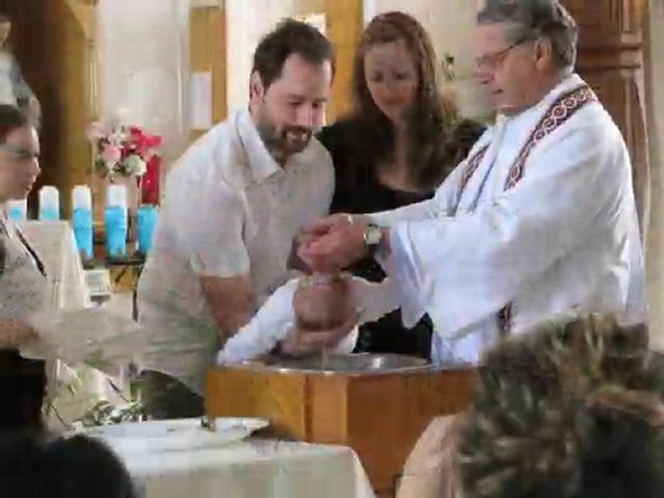 Béa et Elie baptême