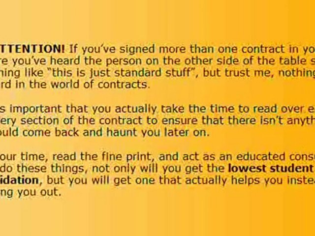 Student Loan Consolidation Lenders