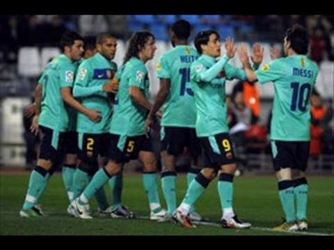 Almeria 0-8 Barcelona: Messi hat-trick, Bojan double
