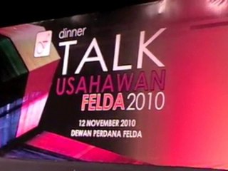 USAHAWAN FELDA di DINNER TALK USAHAWAN FELDA 2010-