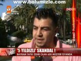 Didim'de lüks bir otelde yemek isyanı