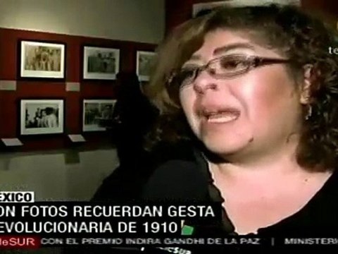 Exposición fotográfica sobre Revolución Méxicana; Testim