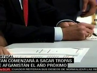 OTAN comenzará a sacar tropas de Afganistán el próximo año