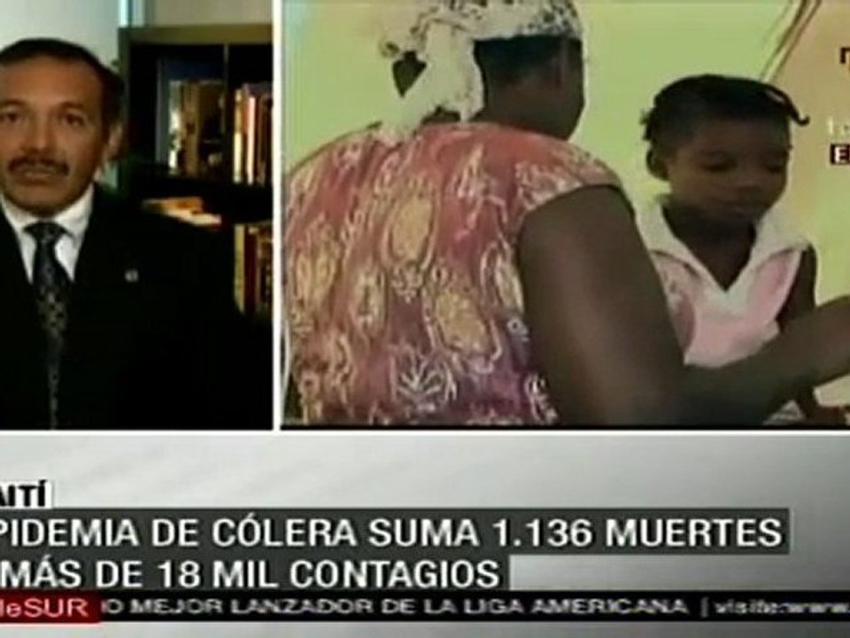 OPS afirma que Epidemia de cólera afectará a cientos de miles de haitianos