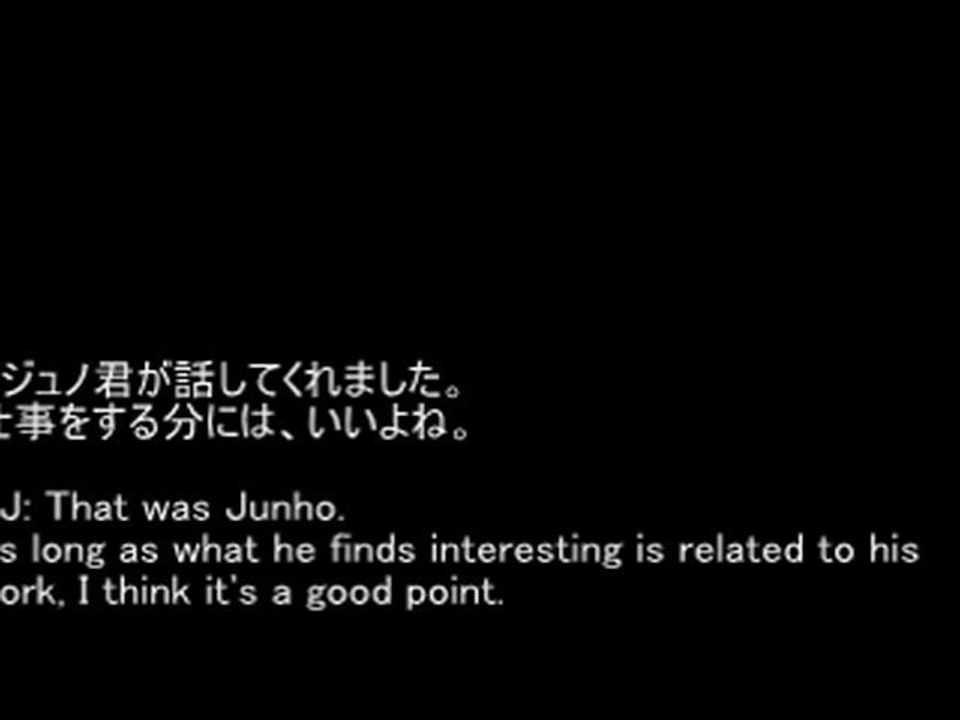 101108 [RADIO/ENG]2PM JUNHO