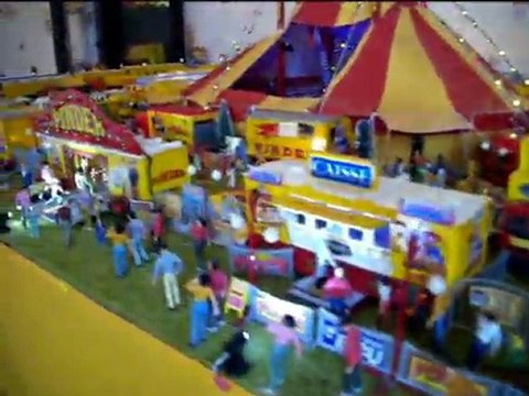 2ème vidéo de ma maquette imaginaire du cirque Pinder