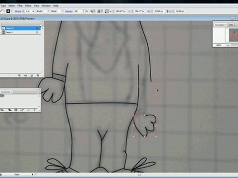 [ILLUSTRATOR] Colorisation dessin part 1