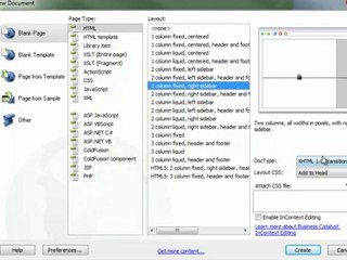 yeni döküman oluşturma