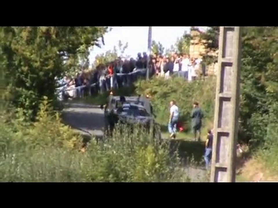 gonnet eric sortie de route rallye pays de st yrieix 2010