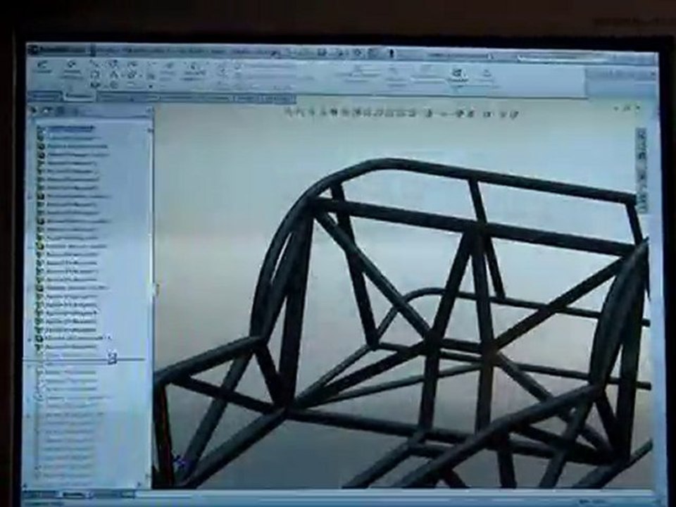 Modelisation chassis exemple