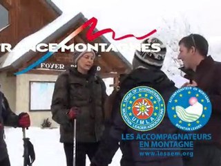 Raquette à Neige dans les montagnes françaises (3)