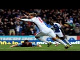 Blackburn Rovers 2-0 Aston Villa Pedersen superb free-kick