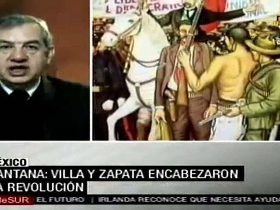 Santana: La revolución mexicana fue la primera revolución