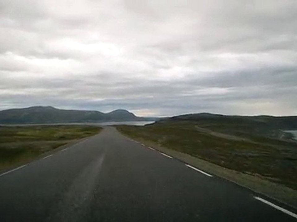 Sortvik Tunnel  60 km Nordkapp - North Cape - NORWAY NORVEGE