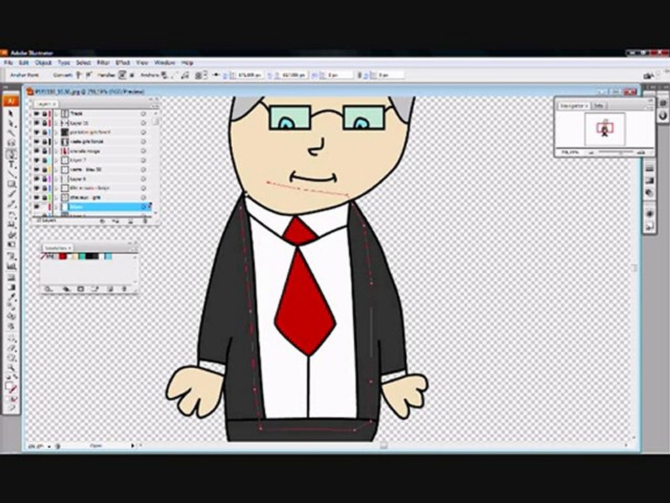 [ILLUSTRATOR] Colorisation dessin part 2B