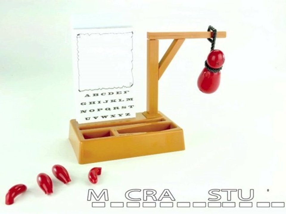 Le pendu 3D - Mycrazystuff.com