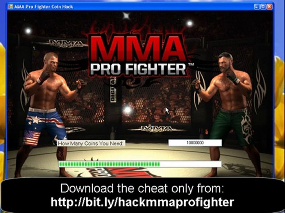 MMA Pro Fighter Cheat/Hack Working Coins 2010