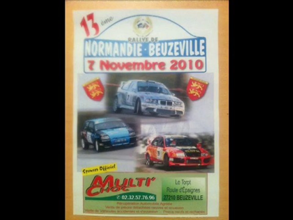 BEST OF FRED MOREL RALLYE BEUZEVILLE 2010