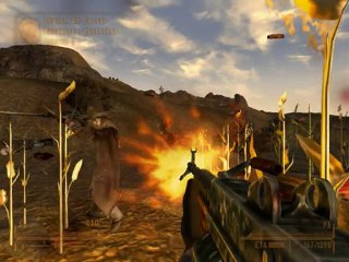 fallout new vegas scene de combat(graphisme minimum)