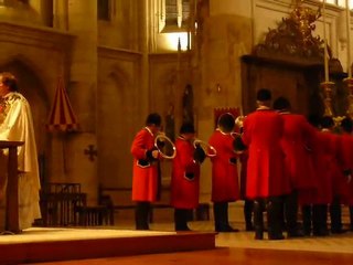 Messe de St Hubert, basilique St Nicolas