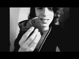 acting like a little kid.