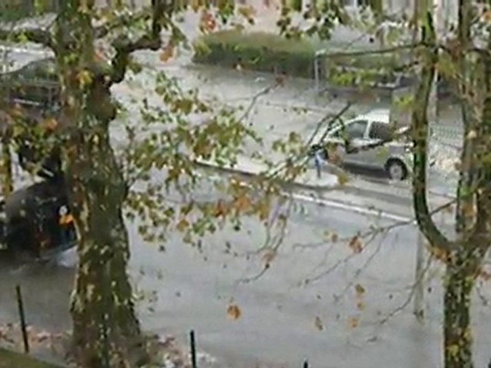 Après la grêle, les inondations à Marseille